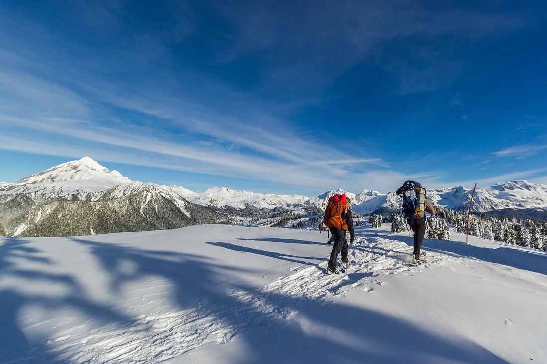 How to Size Snowshoes Ten Pound Backpack